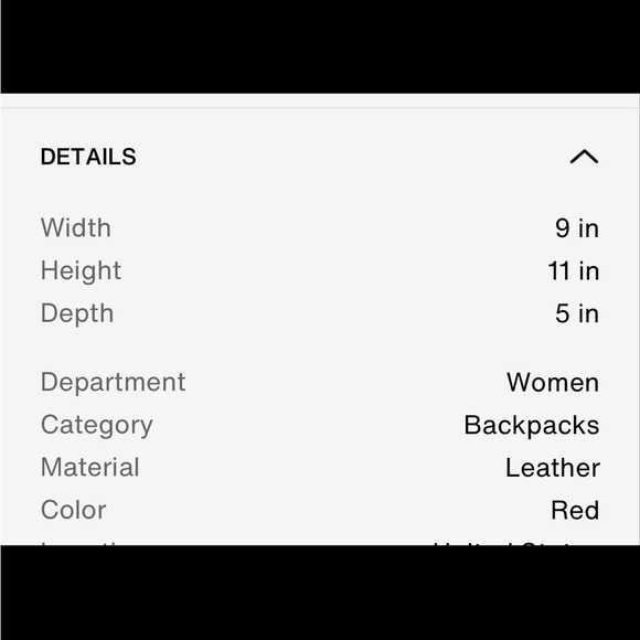 MCM Red Backpack - Picture 11 of 11